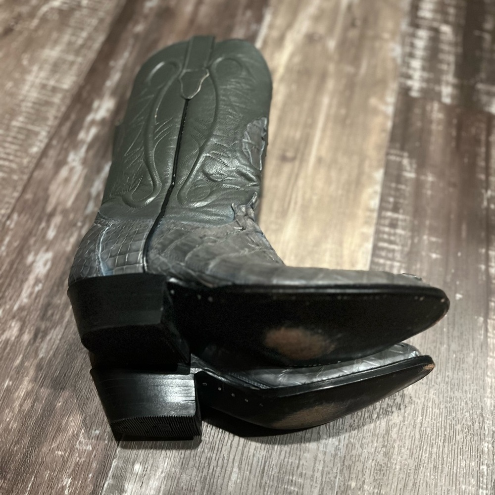 Men's grey cowtown great condition beautiful boots!! - Picture 8 of 10